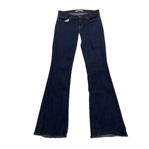 J Brand Jeans Womens Dark Blue Babe Starless Flare Denim 29 X 34" Inseam 44-14
